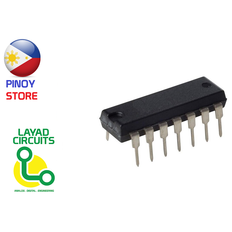 CD4069 Hex Inverter Logic gate IC CMOS gate Shopee Philippines