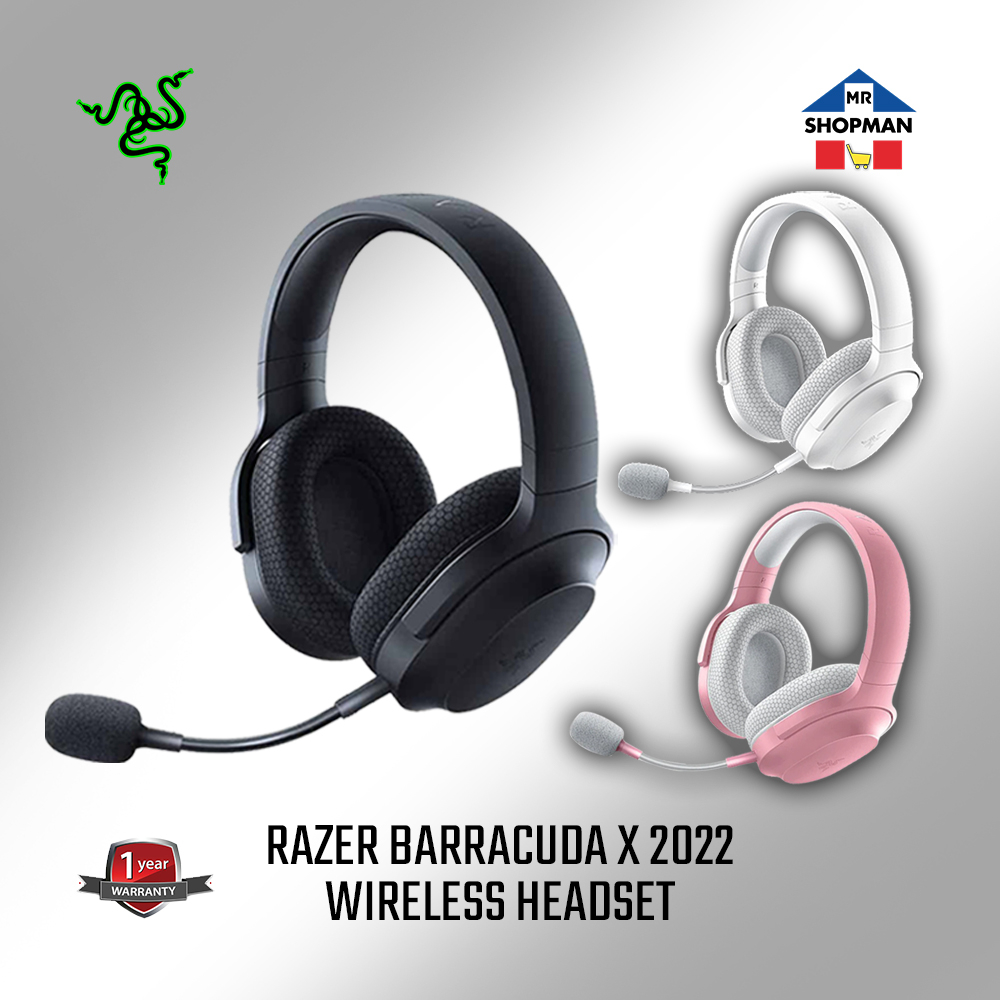 Razer Barracuda X 2022 Black White Pink Wireless Gaming & Mobile