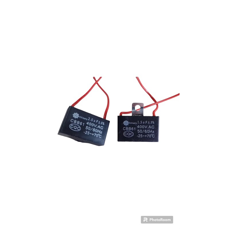 ELECTRIC FAN STARTING CAPACITOR 400 or 450VAC | Shopee Philippines