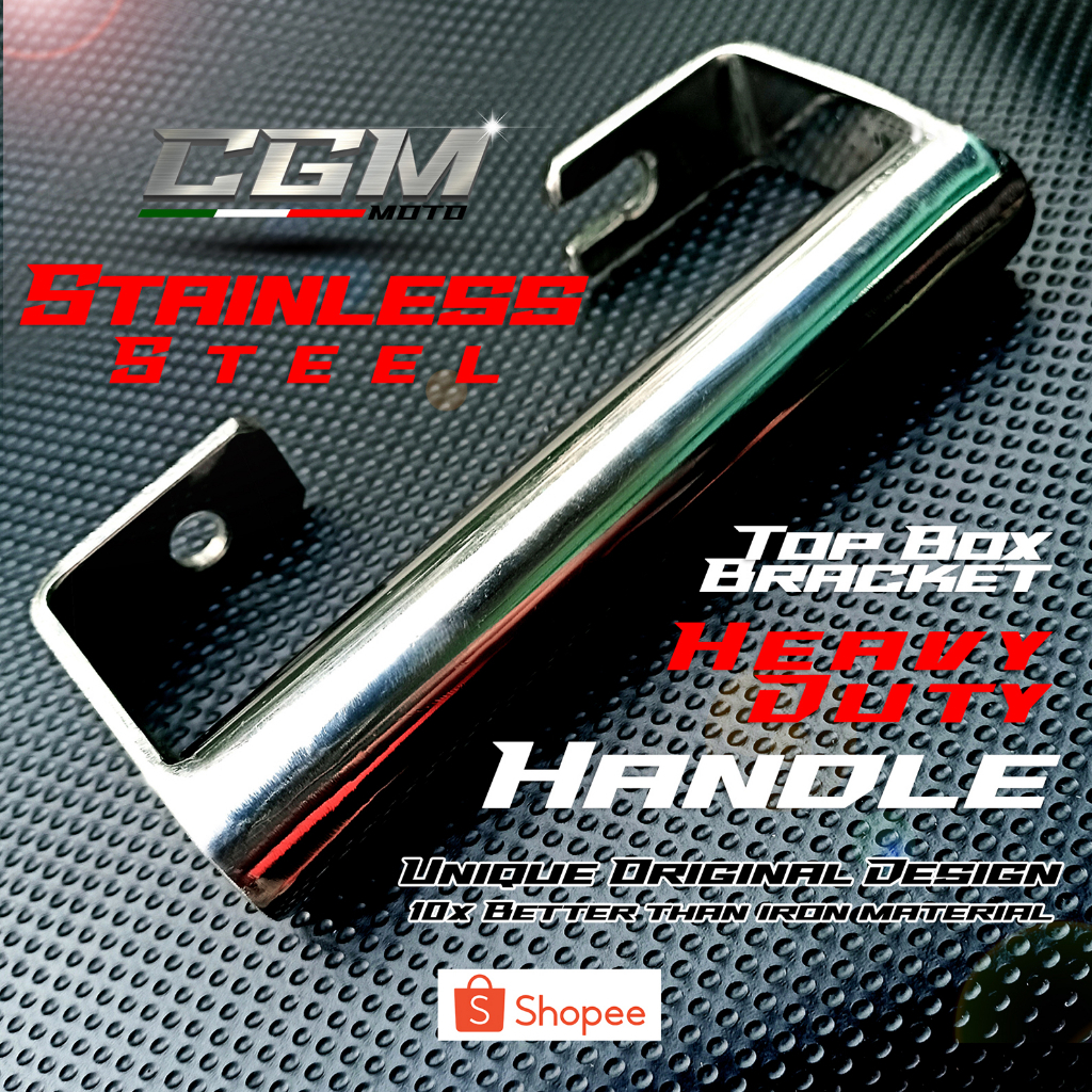 ⭐️HANDLE BAR FOR DC MONORACK RACK M TOP BOX BRACKET STAINLESS STEEL ...