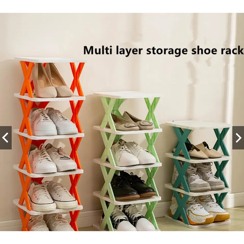 Home 4/5 Layer Simple Shoerack Shoe Cabinet Student Dormitory shoe rack ...