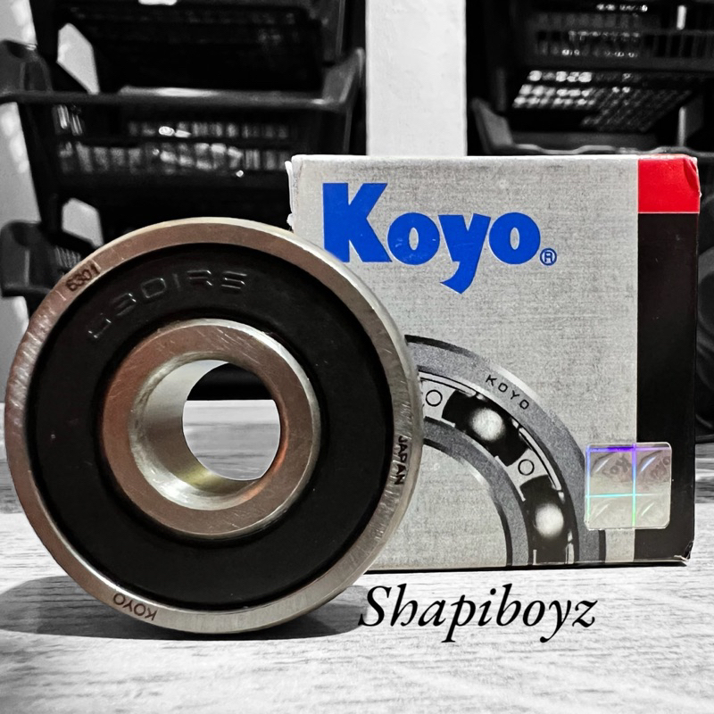 Koyo Bearings Japan with rubber seal All size 6200/6201/6202/6203/6204/6205/6300/6301/6302/6303