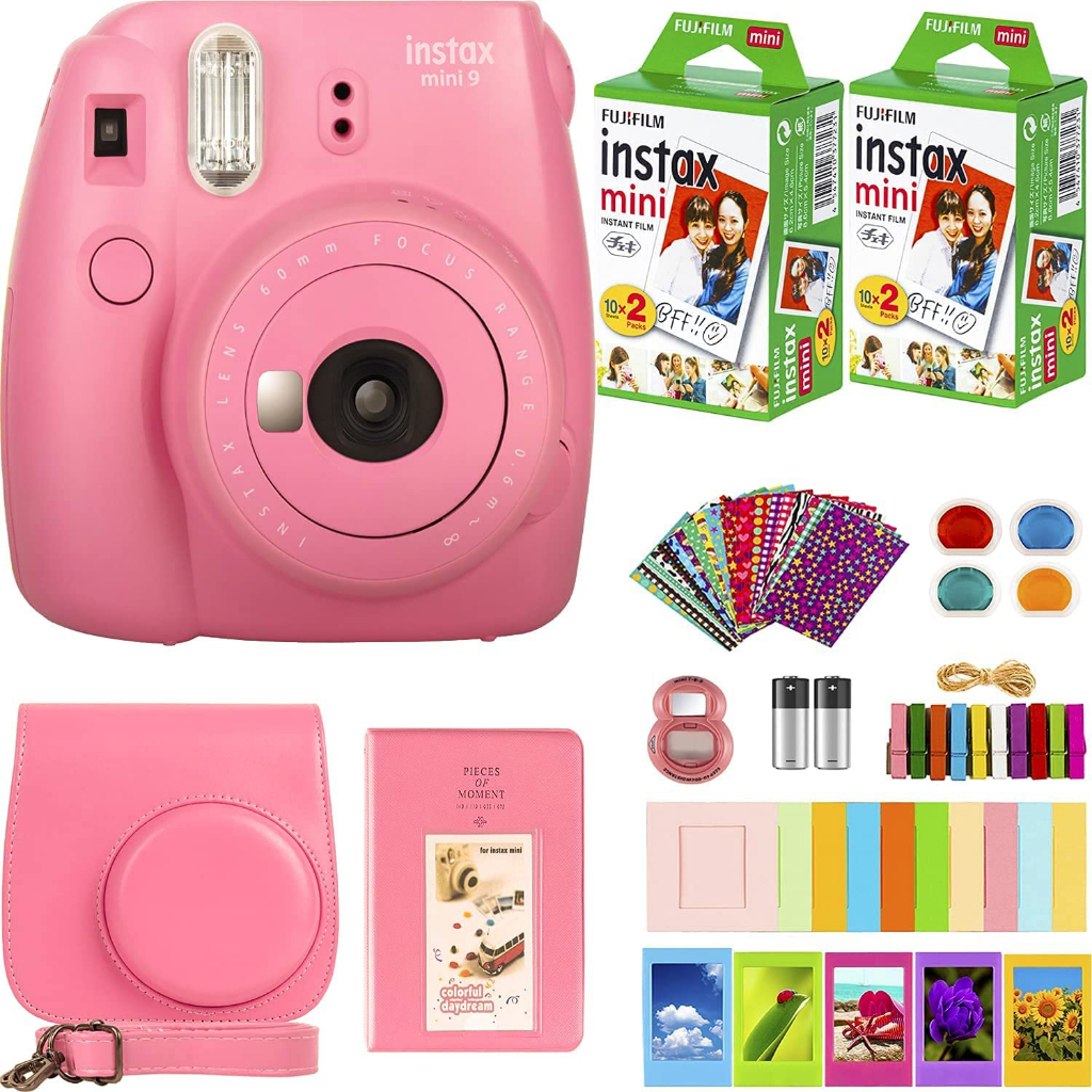 fuji instax mini 9 flamingo pink