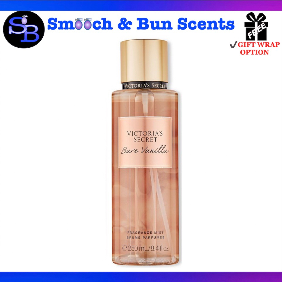 Victoria's Secret BARE VANILLA Fragrance Mist Authentic From USA 250ml ...