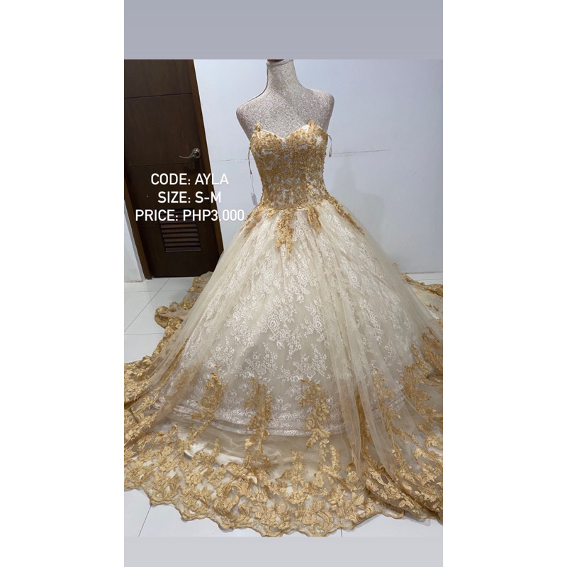 DEBUT/JS PROM/PRENUP GOWN (CODE: AYLA) | Shopee Philippines