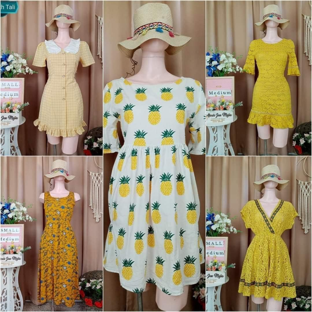 UKAY PREMIUM FASHION DRESS MINI MAXI CLASS A | Shopee Philippines