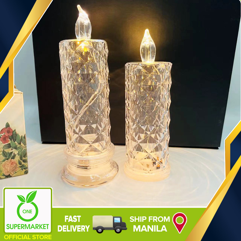 One Supermarket Diamond Flameless LED Candle Light, Table Lamp