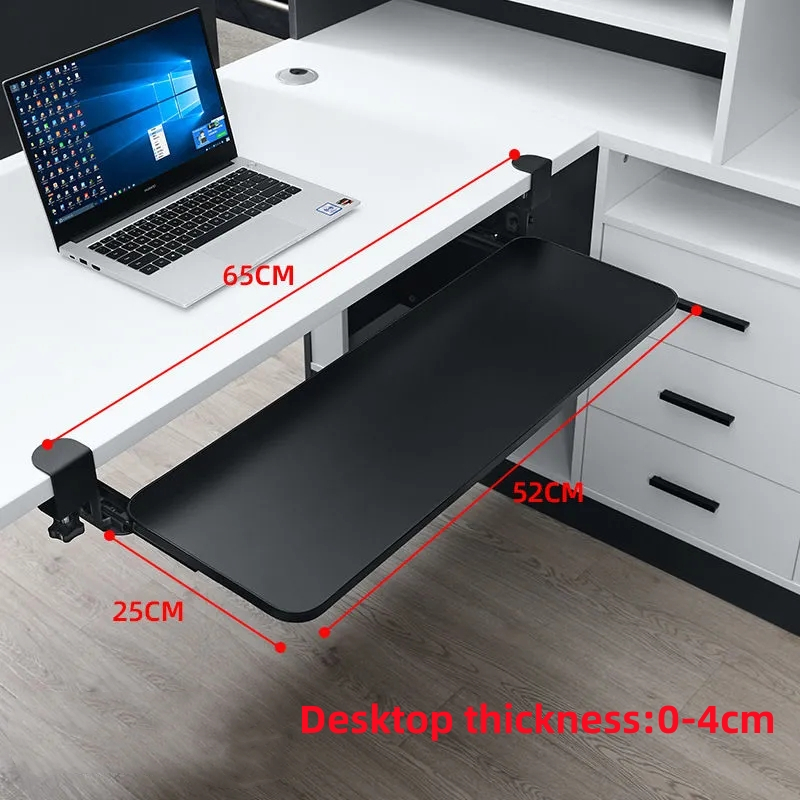 PunchFree Sliding Rail Keyboard Rack /keyboard table extension