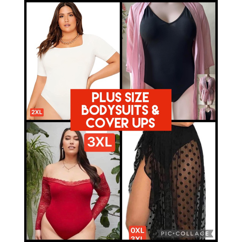 Shop body suit plus size for Sale on Shopee Philippines