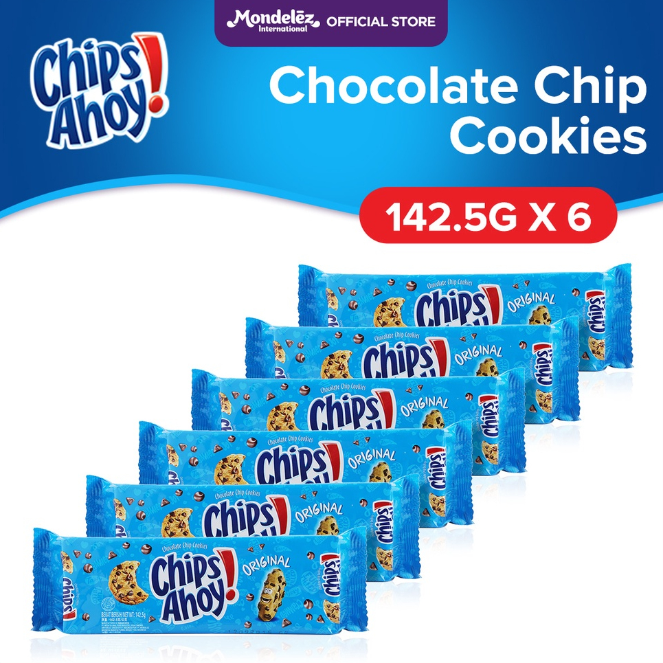 Chips Ahoy! Chocolate Chip Cookies 142.5g (Set of 6) Shopee Philippines