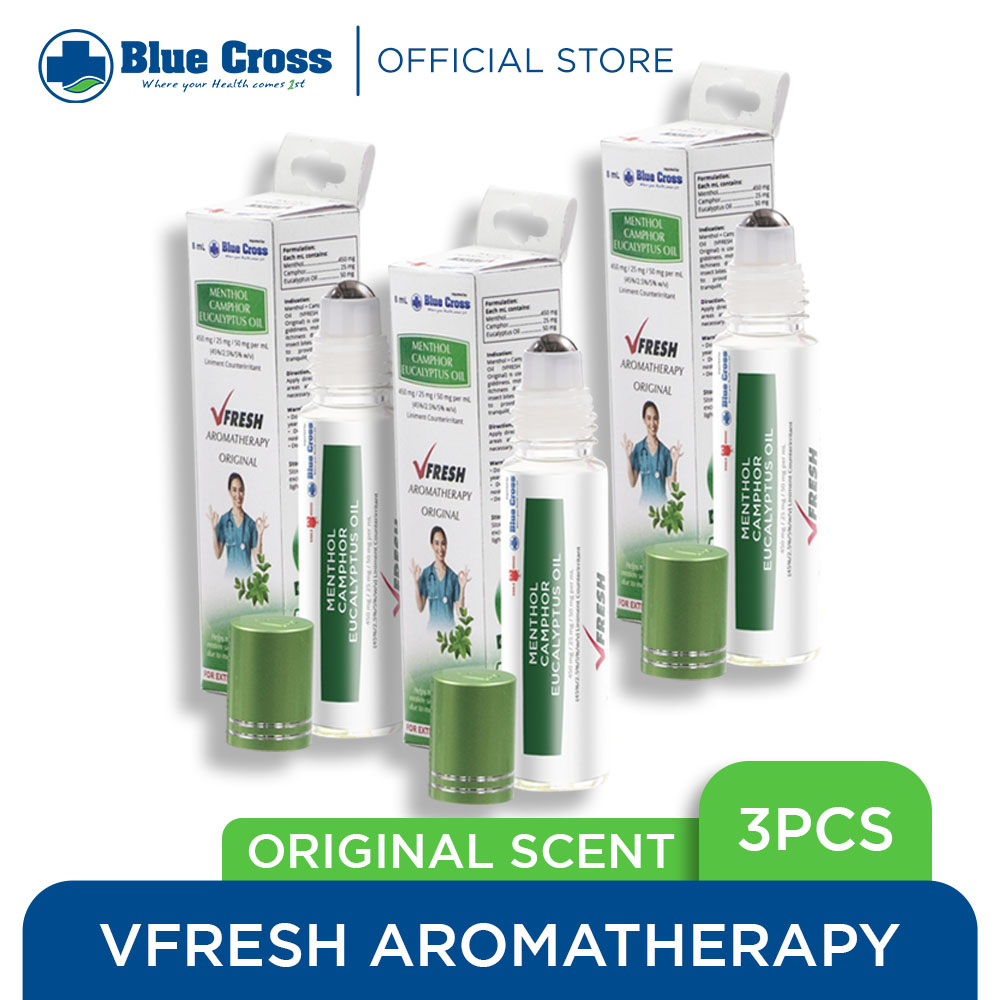 Vfresh Aromatherapy Oil Roll On (Original Scent) Shopee Philippines