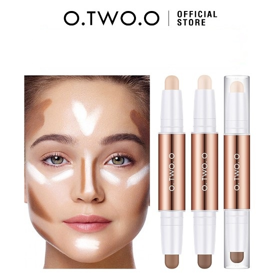 O.TWO.O Highlighter Makeup Shadow Contour Stick Double Head For