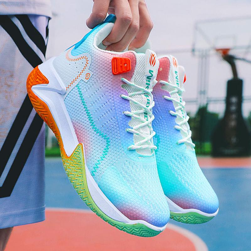 【HIGHQUALIITY】Fashion Basketball Shoes For Men Thicksoled Wear