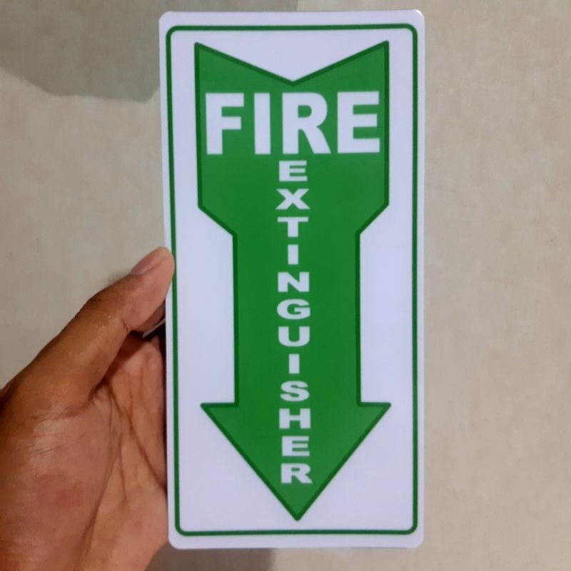 Shop fire extinguisher signage for Sale on Shopee Philippines