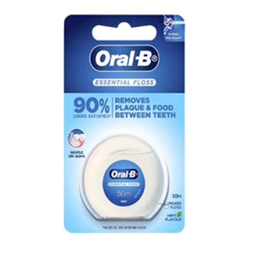 Oral B Essential Floss Mint 50m 1s | Shopee Philippines