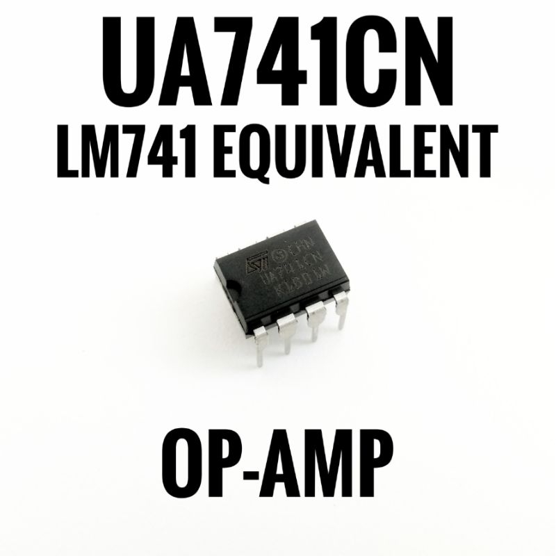 UA741CN Amplificatore Operazionale | DIP-8 | 20 Pezzi | Alto Guadagno | Per Applicazioni Industriali