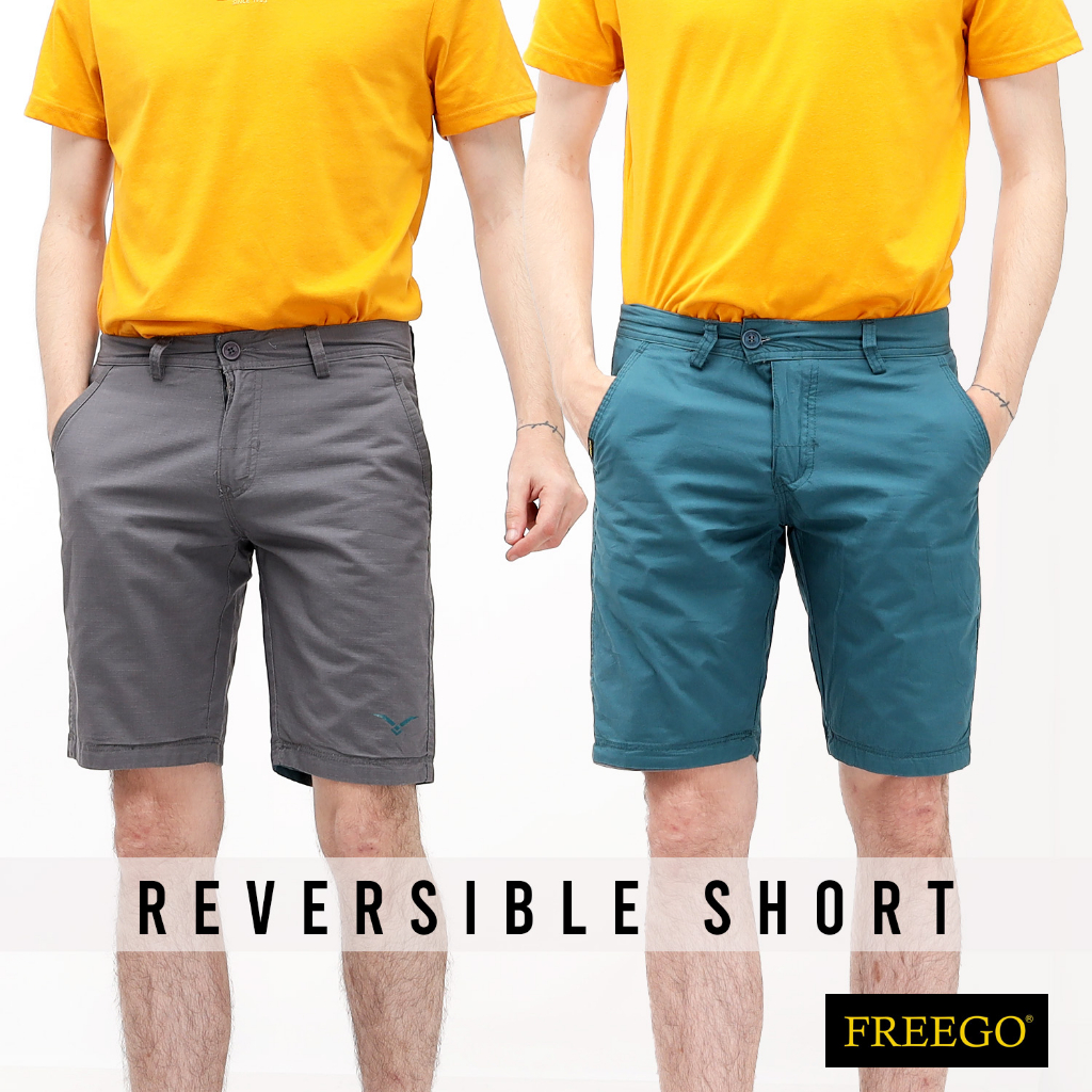 Freego Mens Reversible Shorts GBB34-0006 | Shopee Philippines