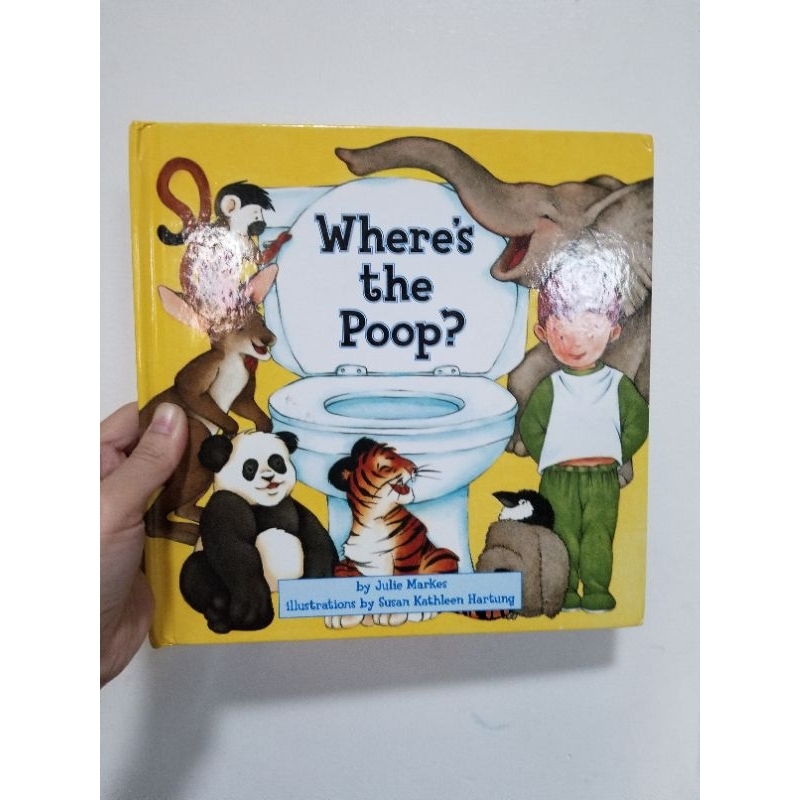 Where's the Poop Potty Children's Book | Shopee Philippines