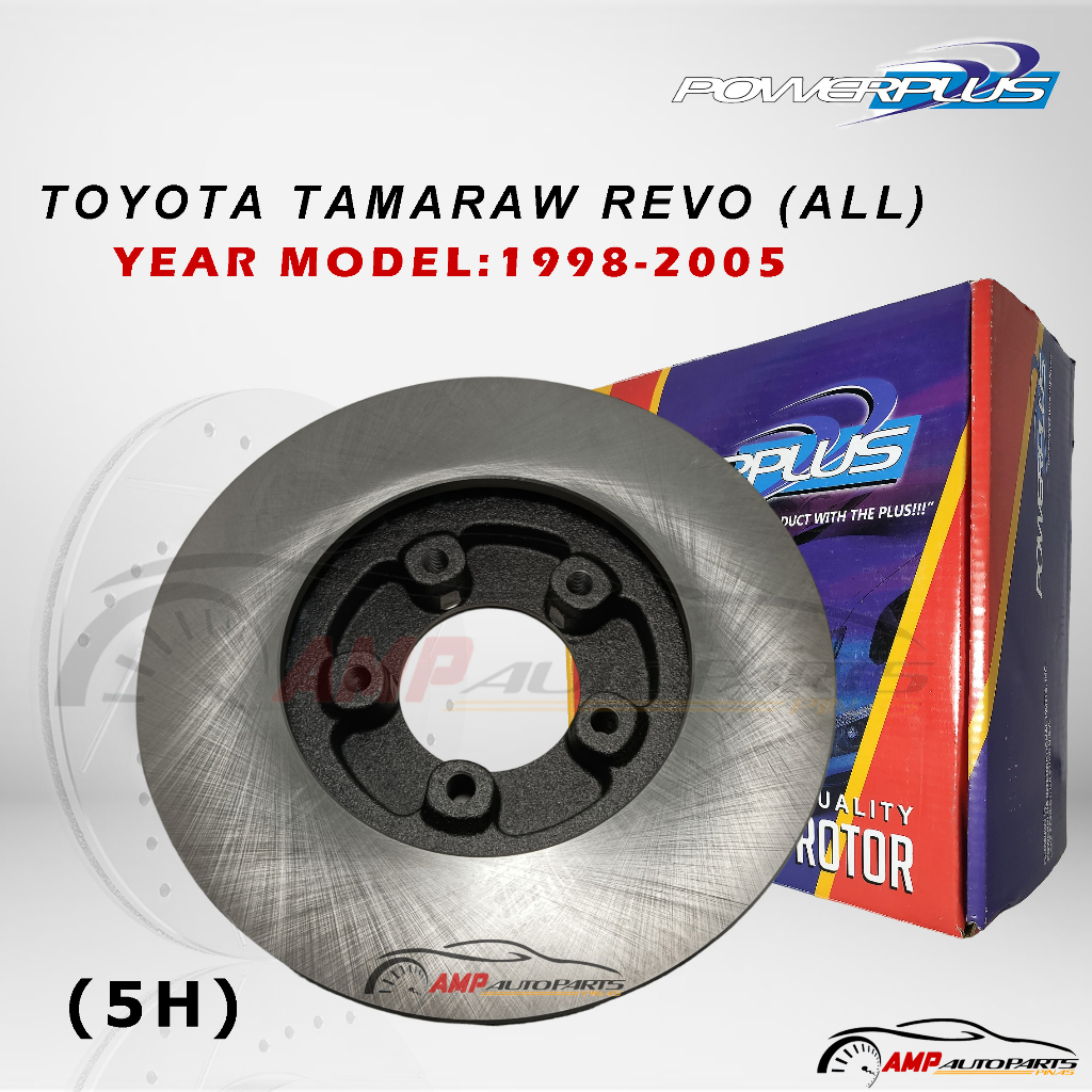 FRONT Brake Disc Rotor For TOYOTA TAMARAW REVO (ALL) (DB-1372)(PD-47469 ...