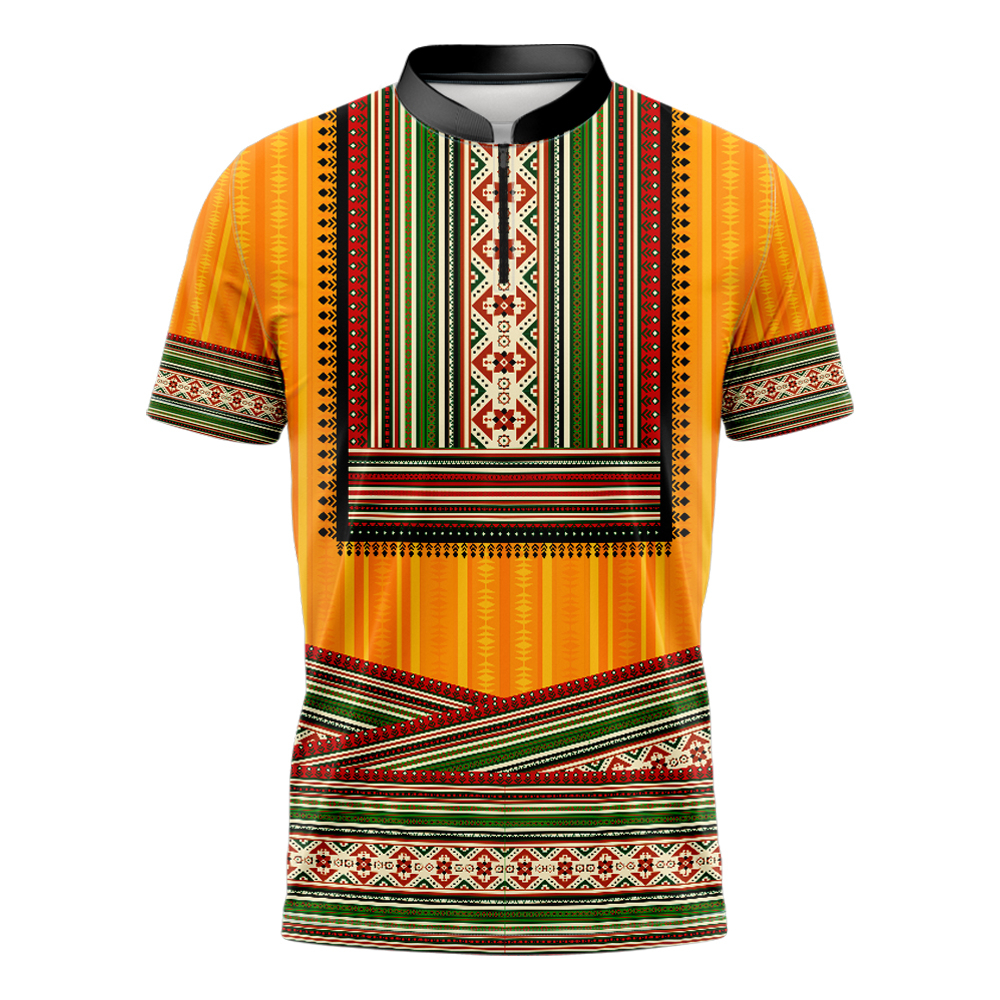 Philippine Ethnic / Tribal-Inspired Polo Shirt | Shopee Philippines