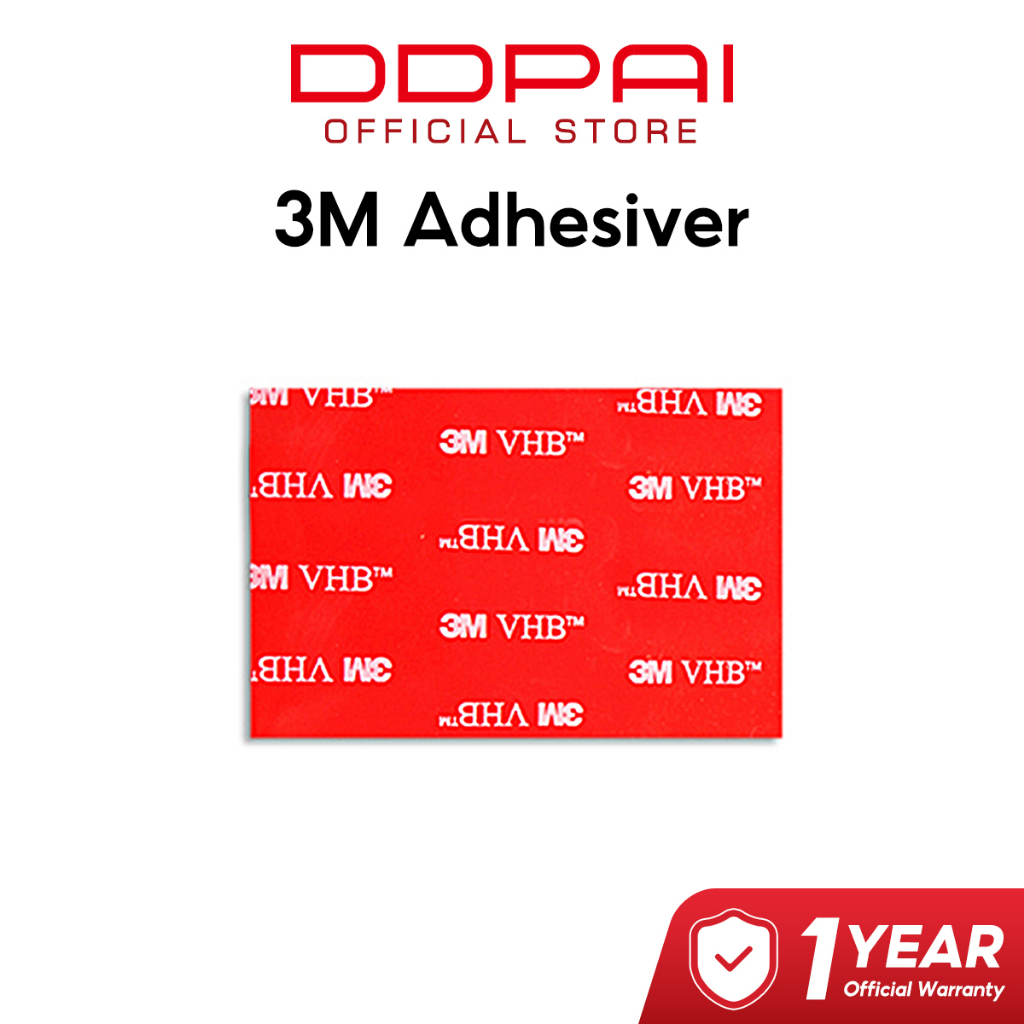 DDPAI 3M Adhesiver Sticker Dashcam Accessories Wind Screen Tape Sticker ...