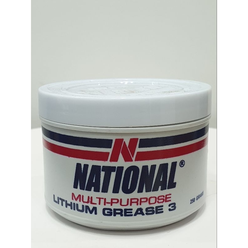 National Multipurpose Lithium Grease 3 250g & High Temp Lithium