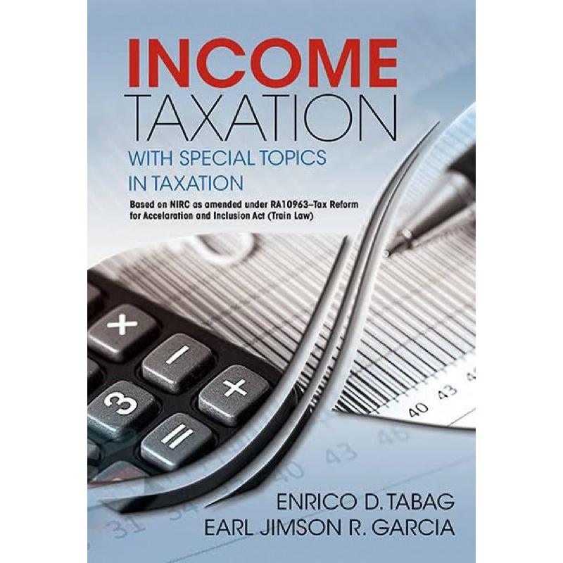 Taxation Book Tabag and Garcia 2018 Shopee Philippines