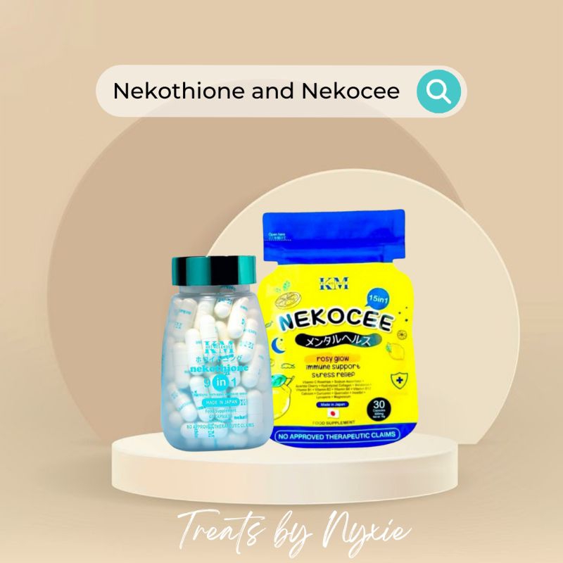 Nekothione and Nekocee by Kat Melendez | Shopee Philippines