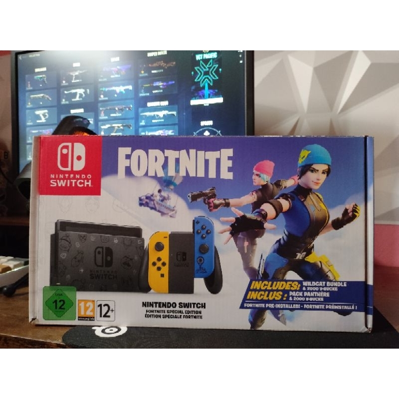 Nintendo Switch (Fortnite Wildcat Edition) is back in stock at