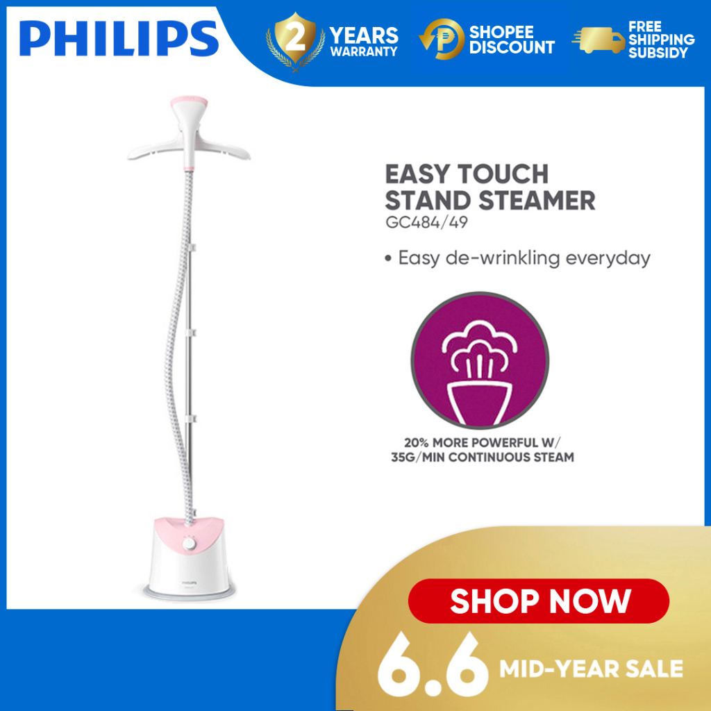 Philips GC484/49 Garment Iron Steamer 1800W 220V, 1.4L, 2 steam