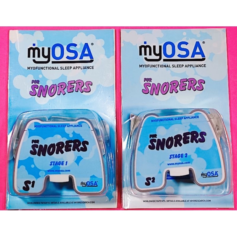 Myofunctional Research Co., MYOSA for Snorers ( NAGHIHILIK ) (S1and S2 ...