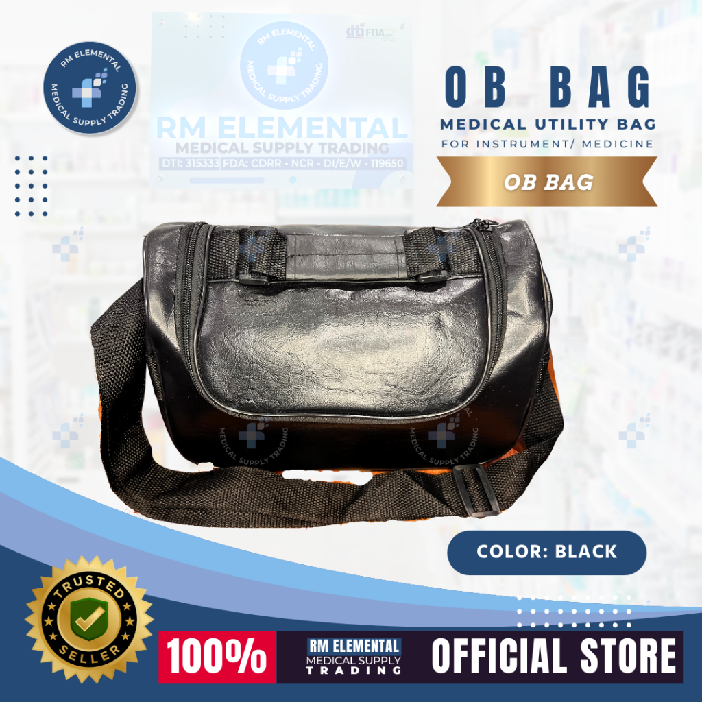 OB BAG/CHN BAG/ NURSING BAG/MEDICAL BAG (oval type w/ SLING) Shopee
