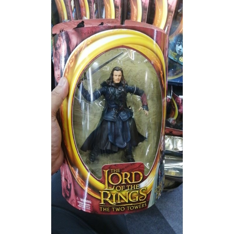 Toy Biz Lord of The Rings Two Towers Ring Pack Misc Gondorian Ranger ...