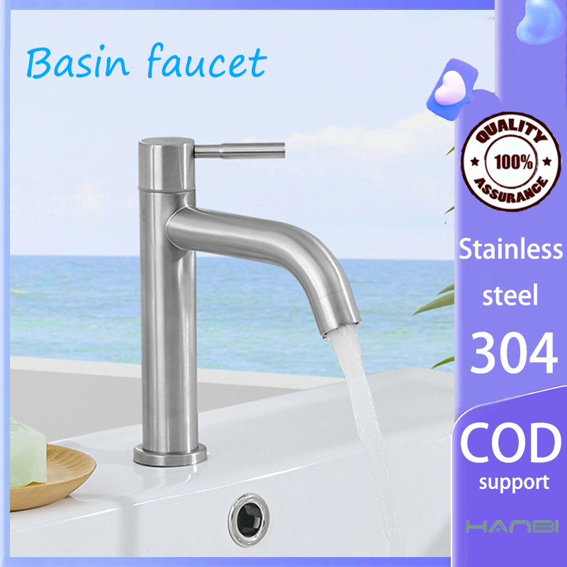 Lavatory Faucet High Quality Stainless Steel 304 Kitchen Faucet Sink