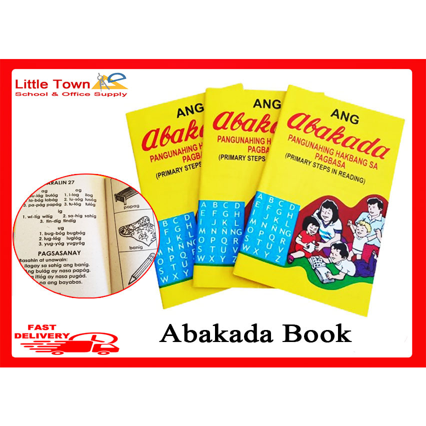 Abakada Educational Book Pangunahing Hakbang Sa Pagbasa | Shopee ...