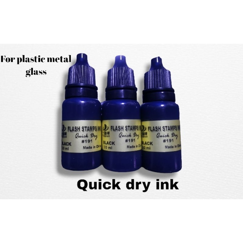 QUICK DRY INK FOR SELFINKING STAMP (10ml) 290 each | Shopee Philippines
