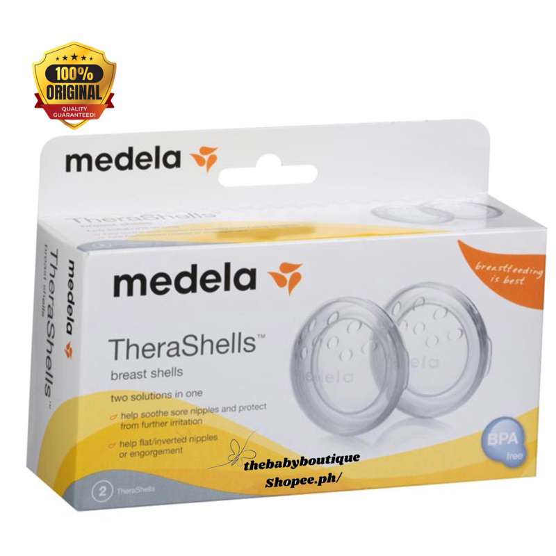 Medela TheraShells Breast Shells, Protect Sore, Flat, or Inverted