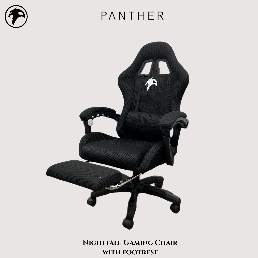 Panther Gaming Gear Nightfall Series With Footrest And Memory Form