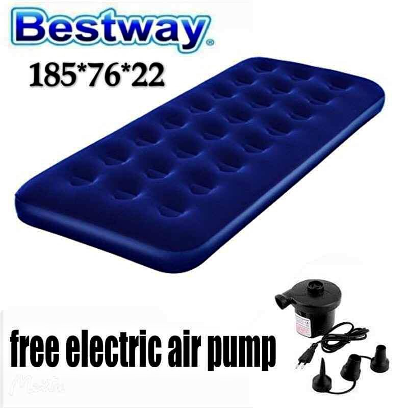 (67000)Bestway Single Inflatable Air Bed with Pump Shopee Philippines