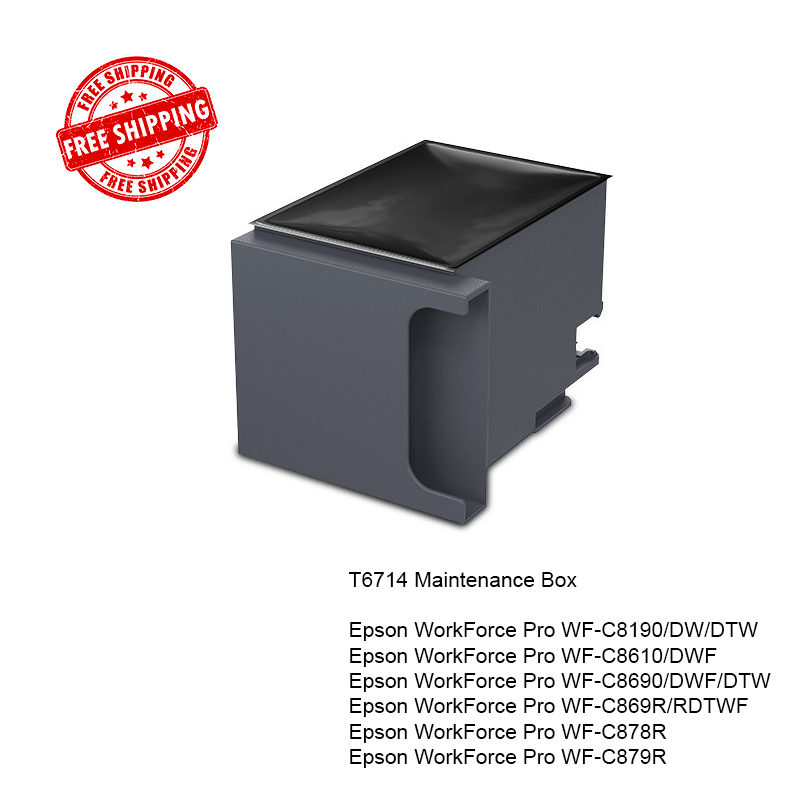T6714 Maintenance Box for Epson WF-C8190/DW/DTW C8610/DWF C8690/DWF/DTW ...