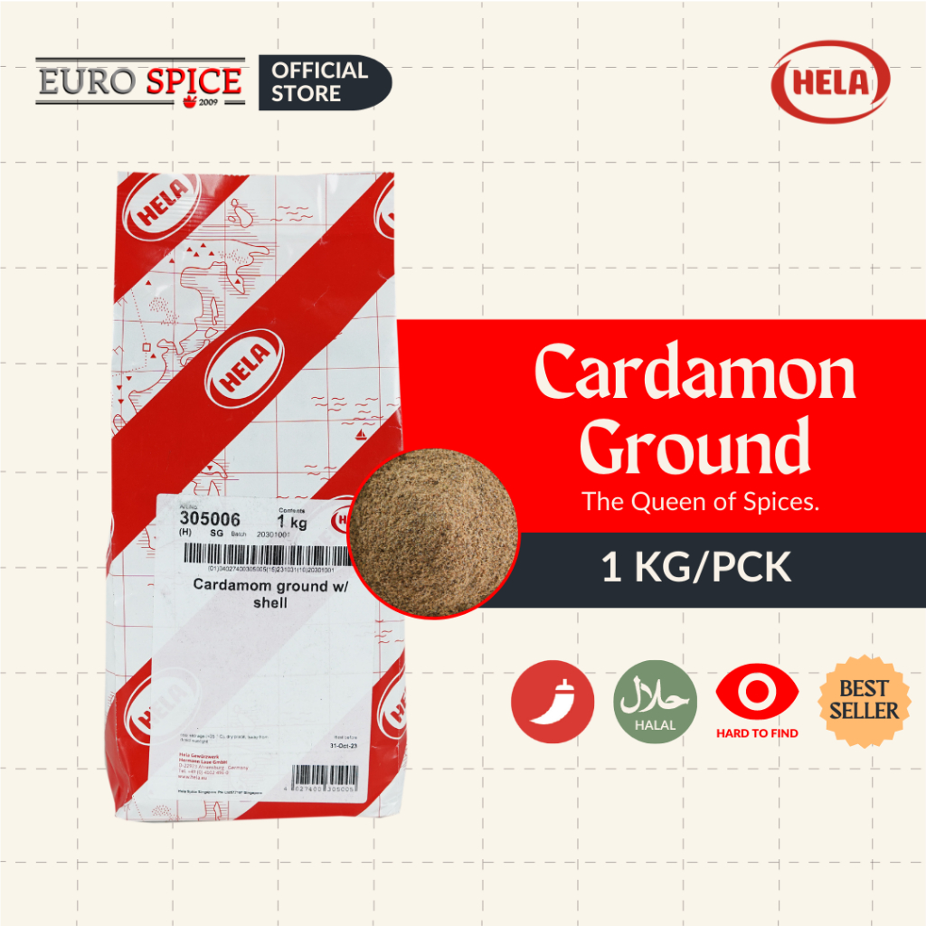 Euro Spice Cardamom Ground (Hela) | Shopee Philippines