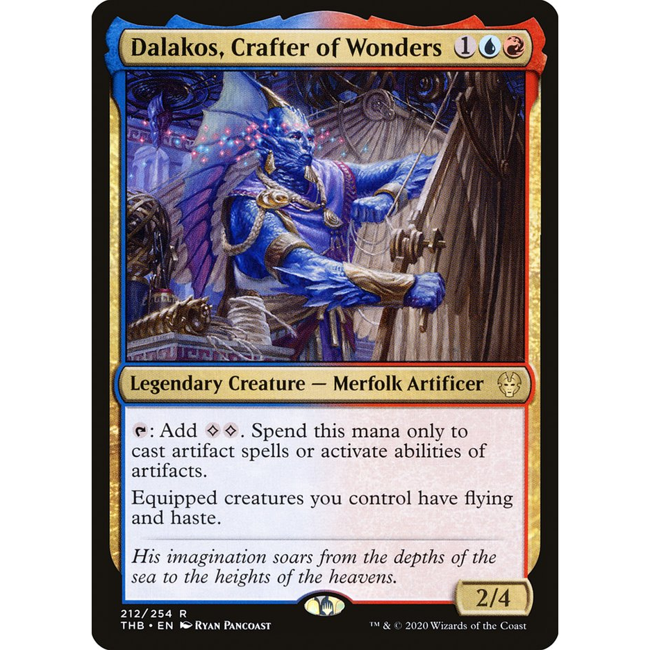 Dalakos, Crafter of Wonders - Theros Beyond Death (THB) | Shopee ...