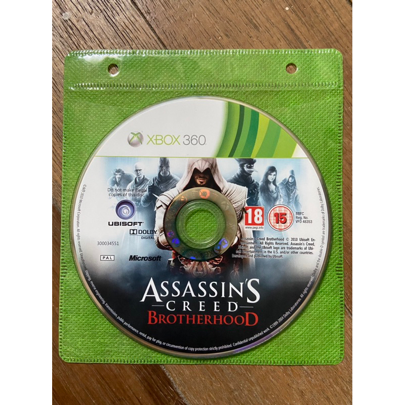 XBOX 360 Assasins Creed Brotherhood PAL (REGION LOCK) Shopee Philippines