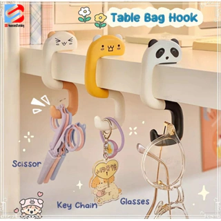 Cute Animal Foldable Purse Hook - Handbag Hanger Table Hook Holder