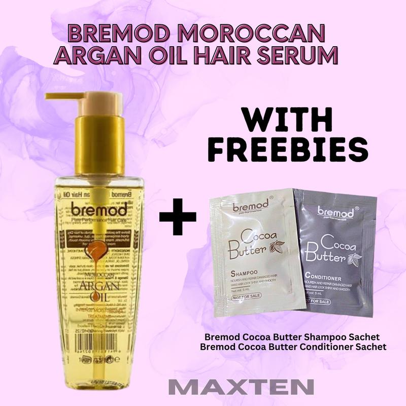 Bremod Moroccan Argan Oil Hair Serum Shopee Philippines