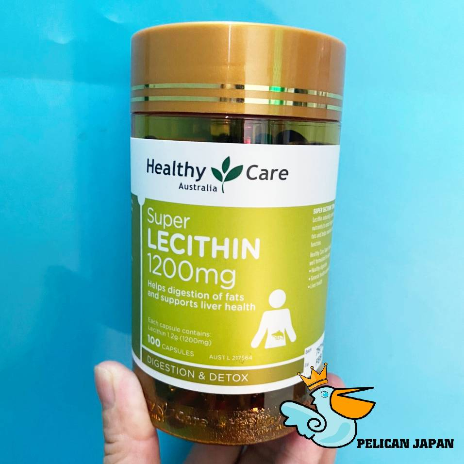 Healthy Care Super Lecithin 1200mg 100 Capsules [420] Shopee Philippines