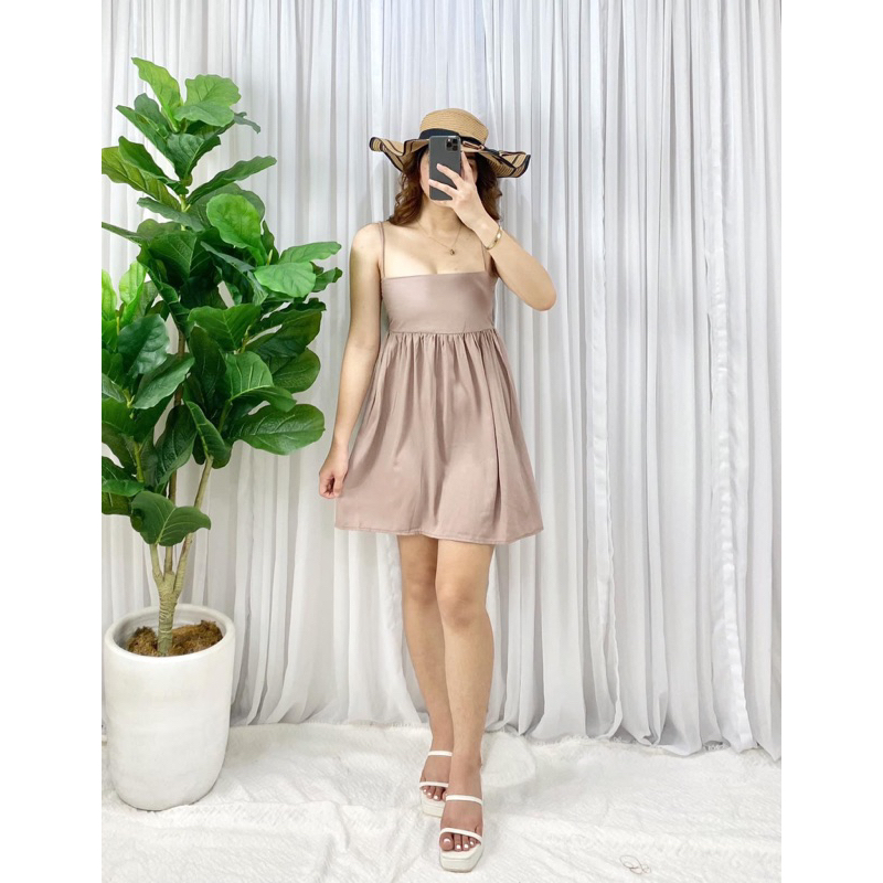 Mila Baby Doll Dress |Justhis Clothing| | Shopee Philippines