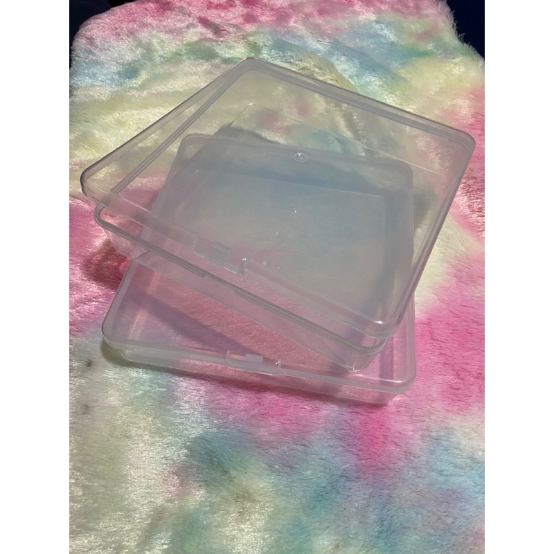 Small Transparent Sticker Parts Box Storage Organizer Accessories ...