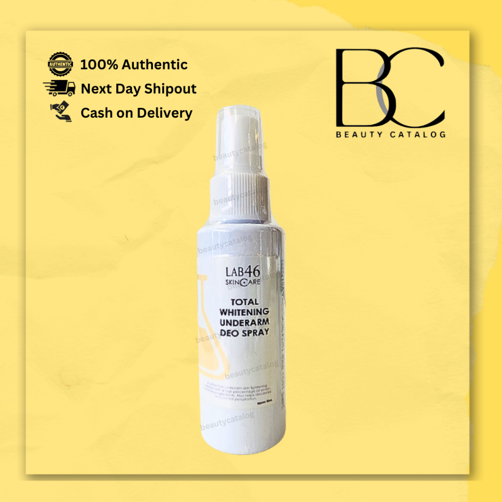 Lab46 Lab 46 Skincare Total Whitening Underarm Deo Spray 50ml | Shopee ...