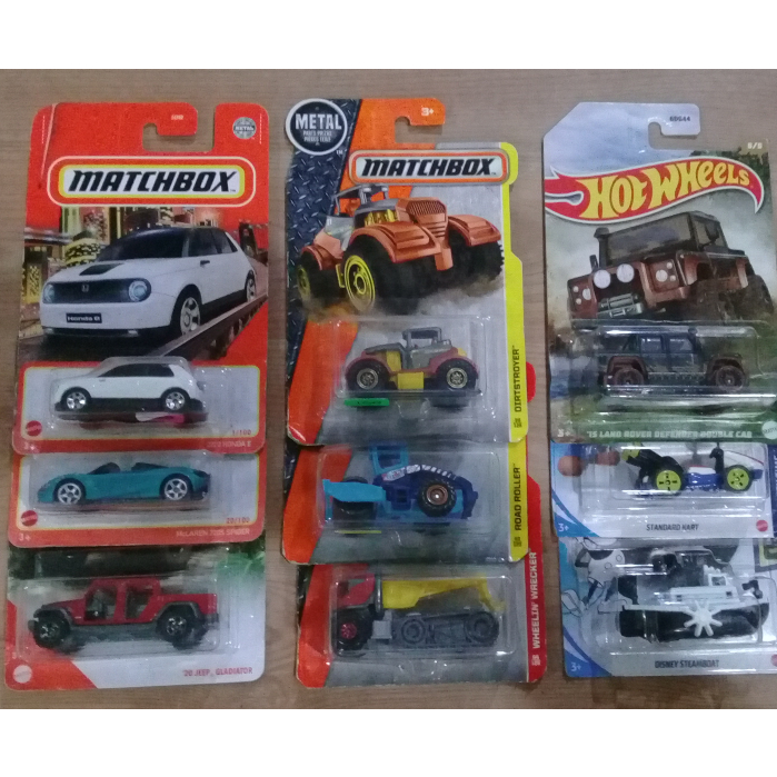 Original MATCHBOX, HOTWHEELS (Non-mint card) | Shopee Philippines